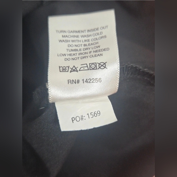 FIGS CASMA THREE POCKET BLACK SCRUB TOP XXS EUC MEDICAL NURSE DENTAL DOCTOR EUC - Picture 7 of 8